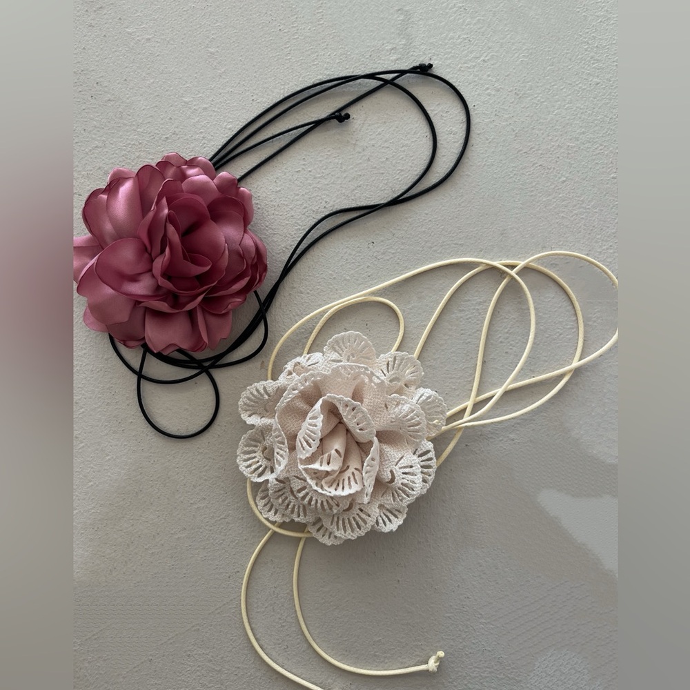 Flower Wrap Necklace